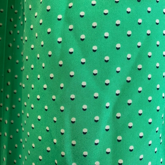 Maison Jules Green Shadow Dot Dress - Picture 3 of 3